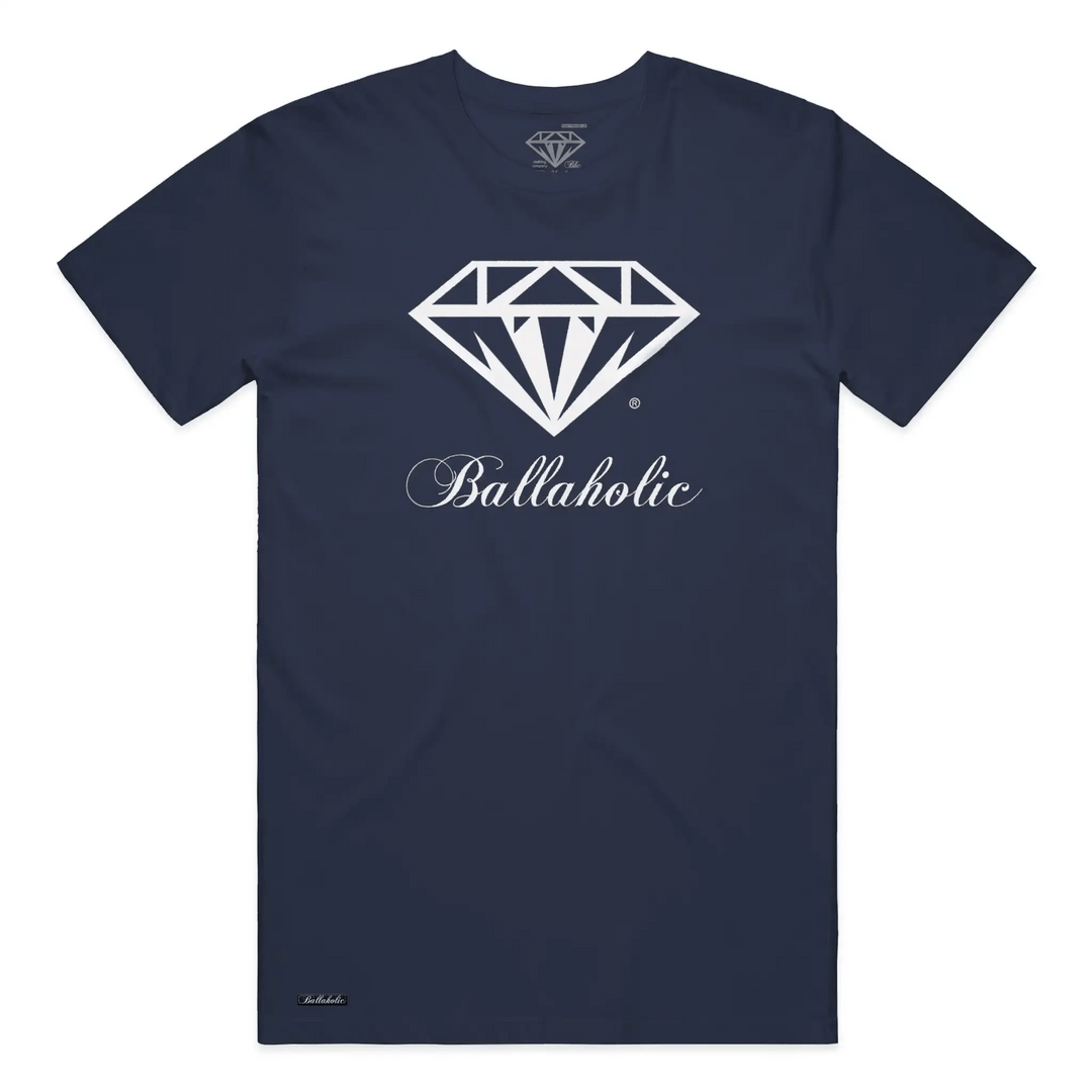 ウェア ballaholic Logo Long Tee / SS17 (navy) BALLAHOLIC Classic Tee Navy – Premium Basketball Streetwear T