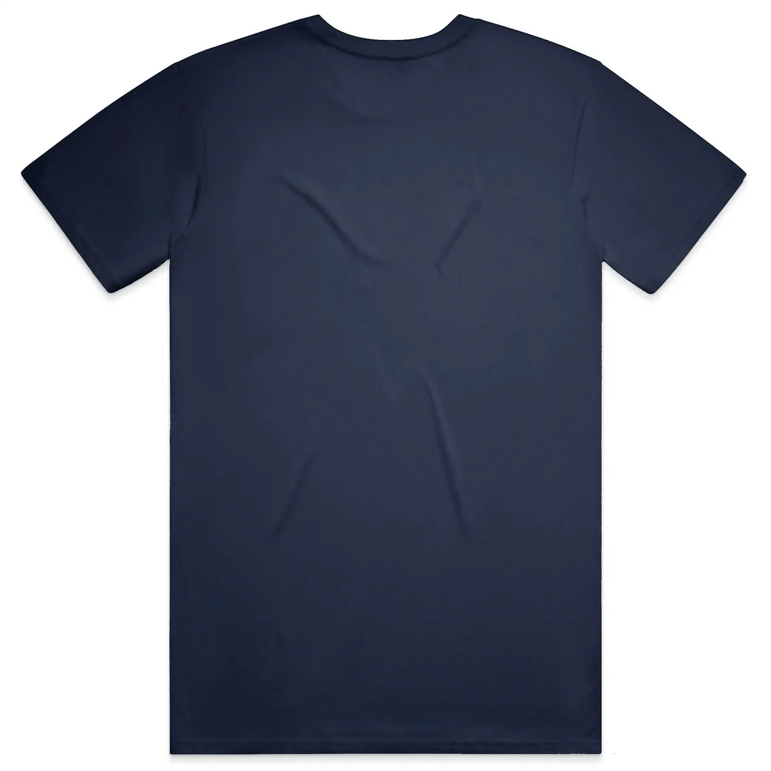 BALLAHOLIC Classic Tee Navy – Premium Basketball Streetwear T