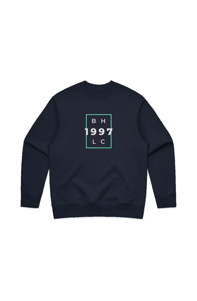 BALLAHOLIC BHLC'97 Oversized Dropdown Crew – 11.8 oz CVC Fleece