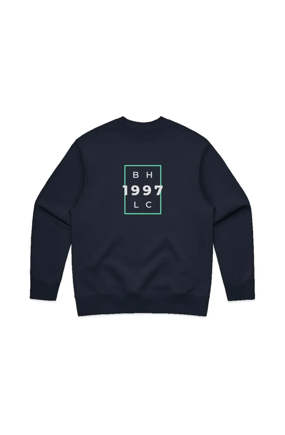 BALLAHOLIC BHLC'97 Oversized Dropdown Crew – 11.8 oz CVC Fleece